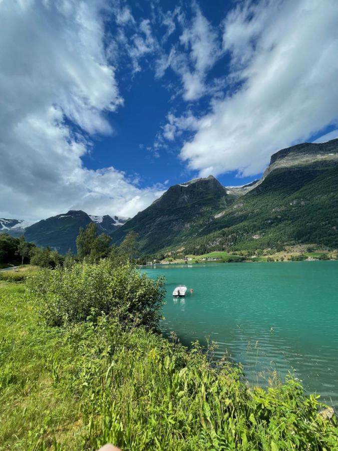 Sunde Panorama Lägenhet Olden Exteriör bild
